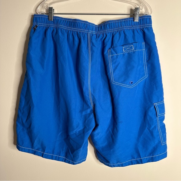 Tommy Hilfiger Mens Blue Boardshort Swim Trunks XL - Picture 2 of 6